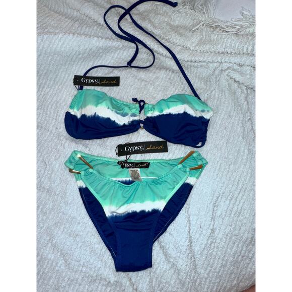NWT GYPSY 05 SAND SEPARATE SIZE BIKINI XS BOTTOM LARGE TOP - Picture 2 of 7